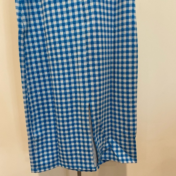 NEW MANGO* “Vichy Check Dress” - Picture 8 of 10